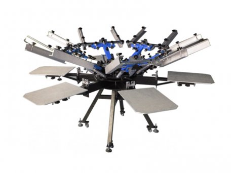 <b>High-Grade (Side-clamp) Manual Screen Printing Mach</b>